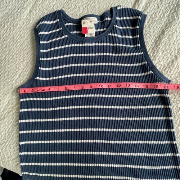Pierre Cardin striped sweater vest size XL NWT - Picture 7 of 9